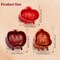 Mini Pie Molds Dough Presser Pocket Pie Molds for Baking, Party Potluck Hand Pie Molds Set of 3, Apple, Pumpkin and Acorn Shapes (Red)